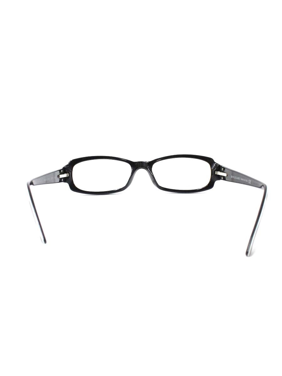 ブルガリ 461-B メガネ ブラック トンドサン セルフレーム フルリム スクエア ITQFXW70T8BC 【SALE】