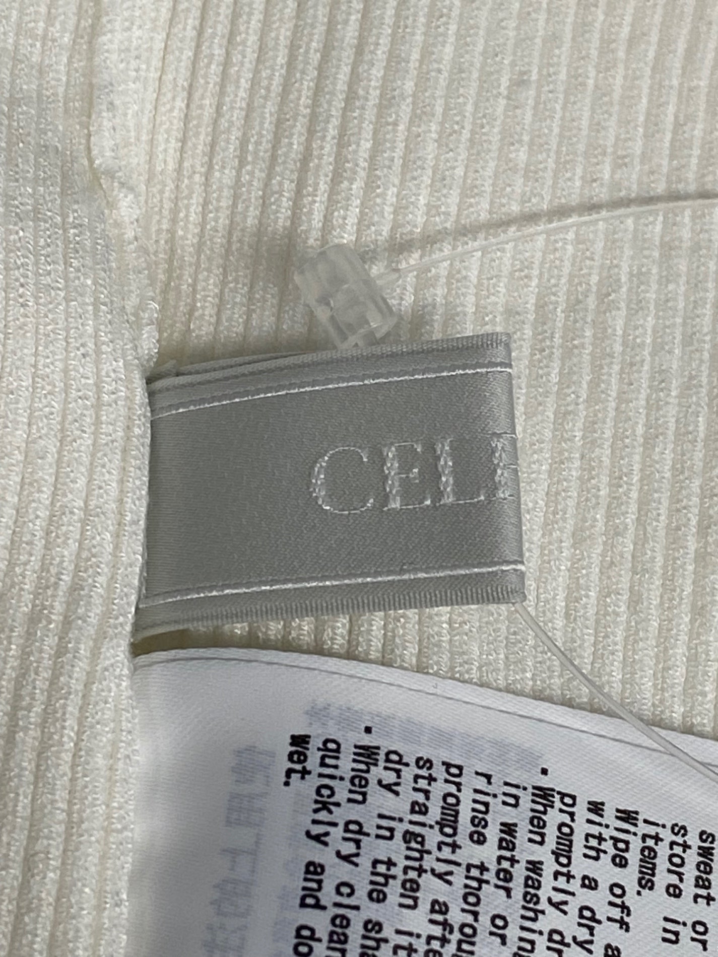 セルフォード ショルダーリボンニットプルオーバー CWNT255076 トップス F アイボリー/IVR ウォッシャブル ITAN8P74WLWZ