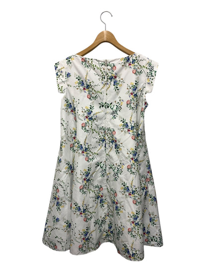 フォクシーニューヨーク Primavera Dress プリマヴェーラ 44421 ワンピース 42 ホワイト フラワープリント ITN8ZA6UJS5I