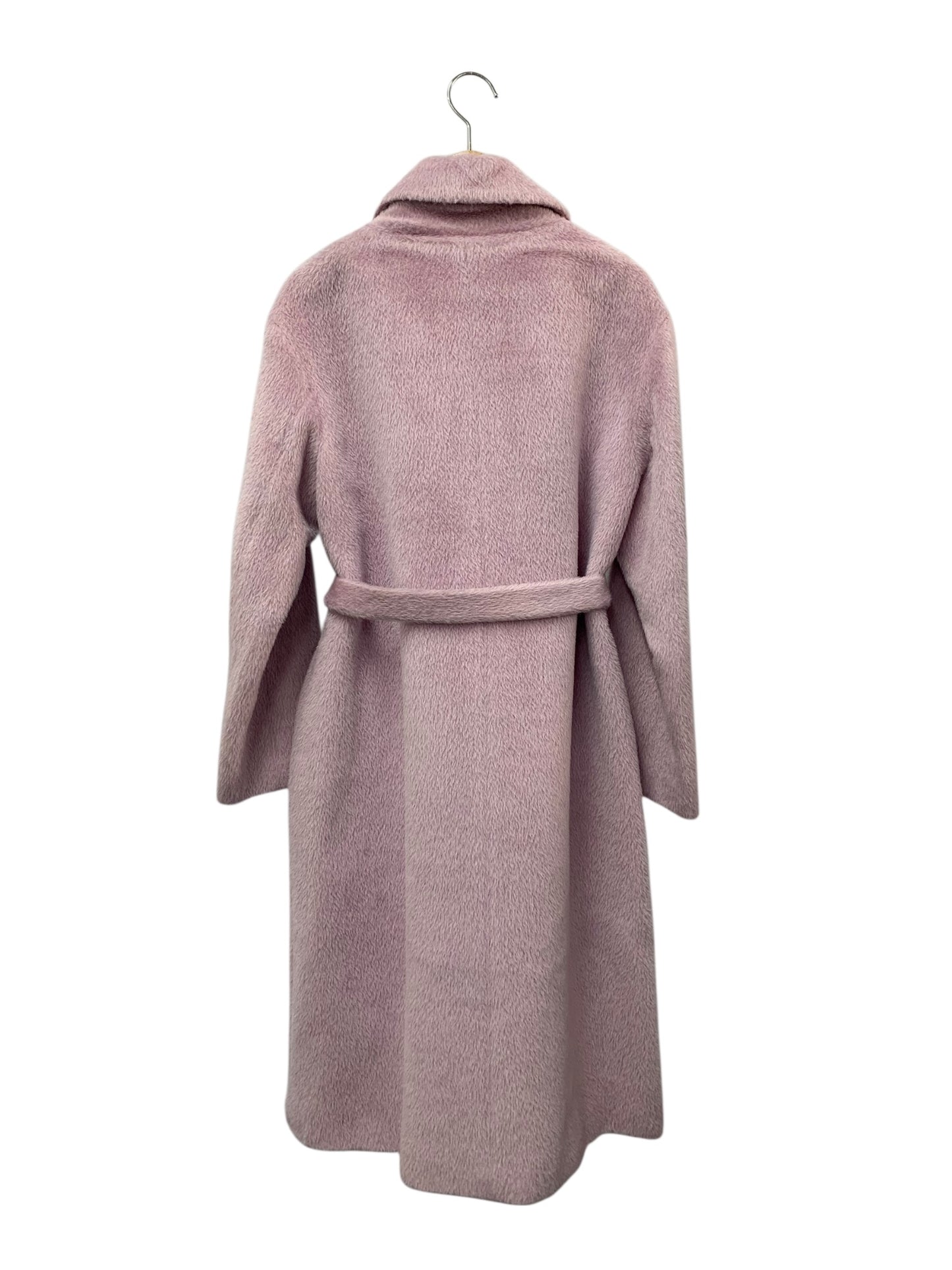 グレースクラス 2846 1015-0 コート 34 ピンク アルパカ シャギー ガウン Agnona ITXFG8VAS11A