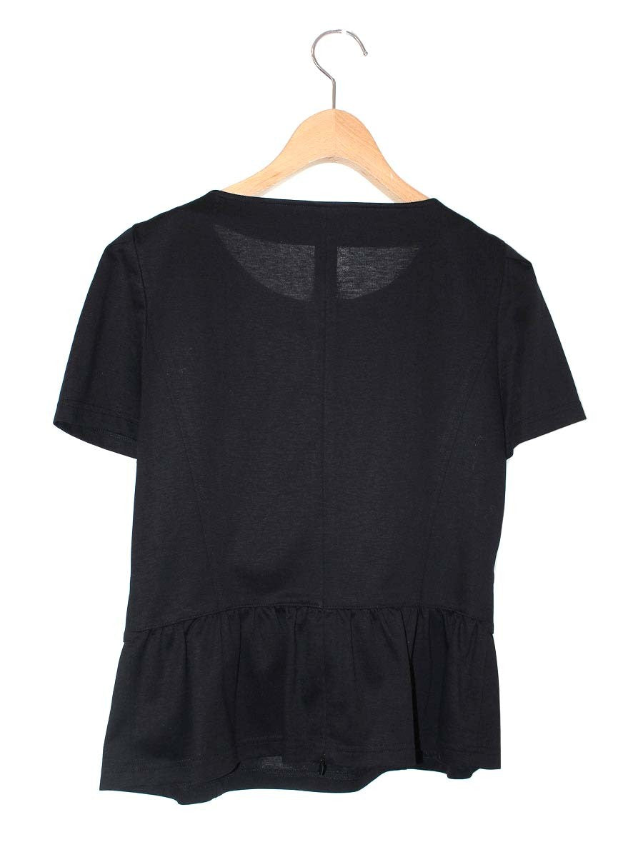 エムズグレイシー Monotone Cut sew 815312 Tシャツ カットソー 40 ブラック IT4JTHMOP3KY 【SALE】