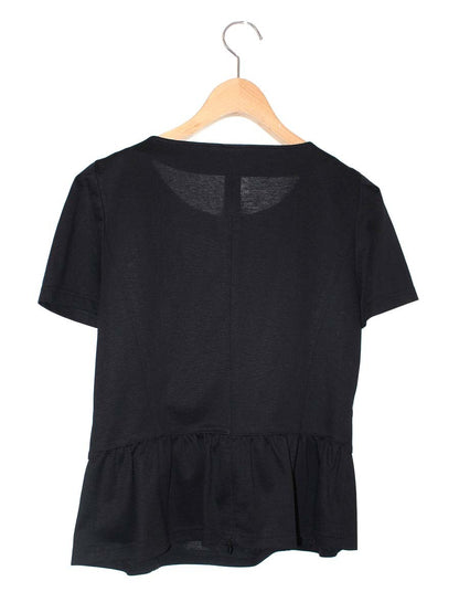 エムズグレイシー Monotone Cut sew 815312 Tシャツ カットソー 40 ブラック IT4JTHMOP3KY 【SALE】