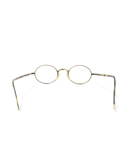オリバーピープルズ OP-5 OV メガネ ゴールド メタルフレーム フルリム ラウンド 1990's (生産：オプテックジャパン期) ITBOU6ANKHJ0 【SALE】