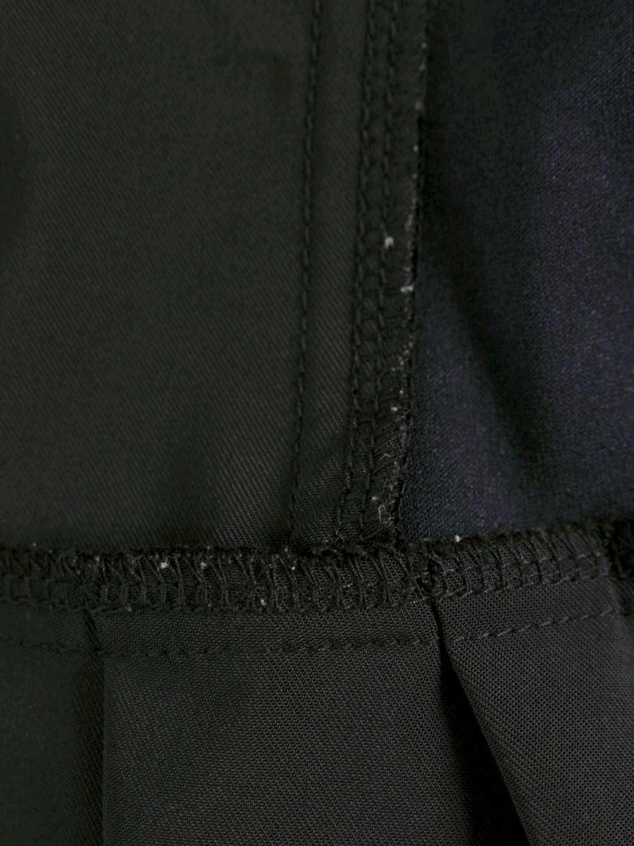 フォクシーニューヨーク 18595 ワンピース 40 ブラック ベロア スエード ITFNQUOU0OL8