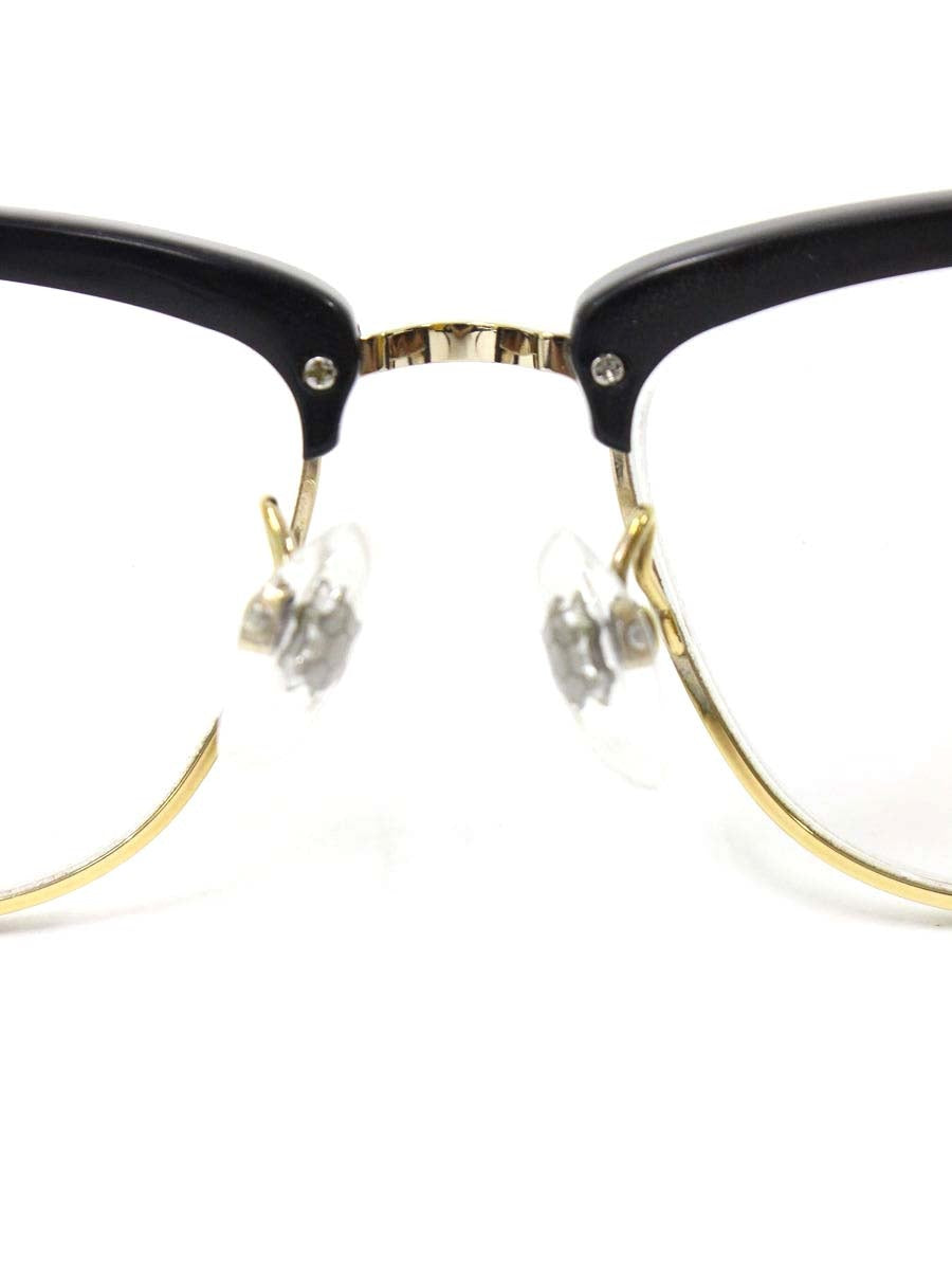 フォーナインズ M-16 メガネ ブラック チタンフレーム フルリム ブロー IT8R71IJ5HO4