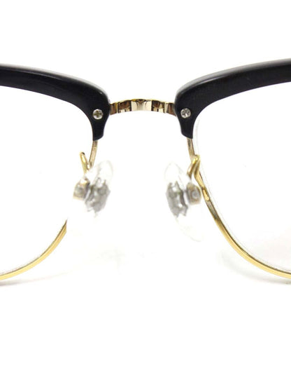 フォーナインズ M-16 メガネ ブラック チタンフレーム フルリム ブロー IT8R71IJ5HO4