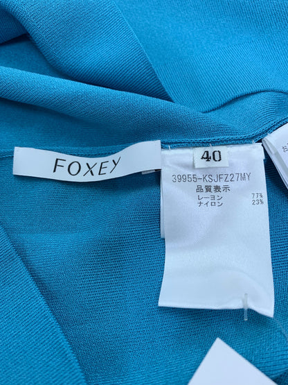 フォクシーブティック Everyday Cardigan 39955 40 ブルー ITZB3TXCRL2C