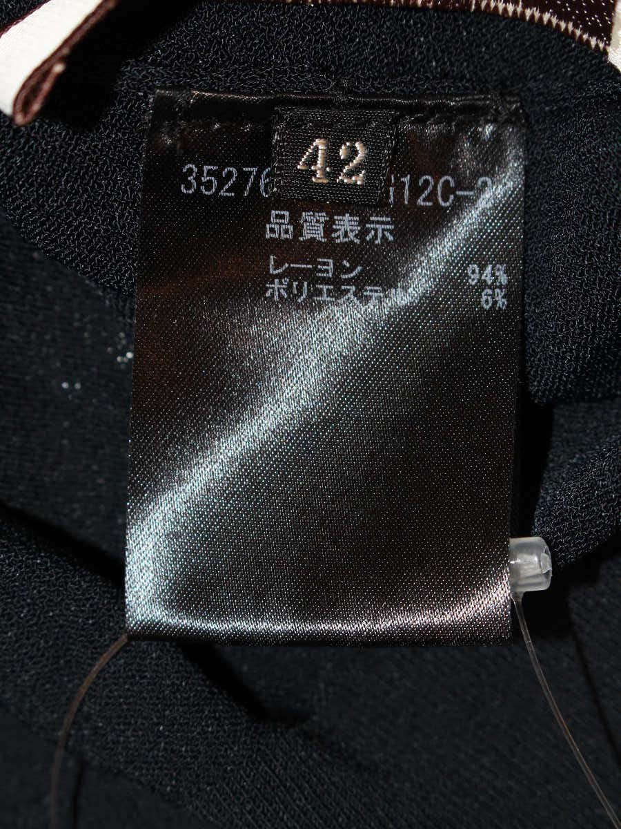 フォクシーブティック Upper Standard 35276 カーディガン 42 ブラック ストレッチ ITOMY3DY187K