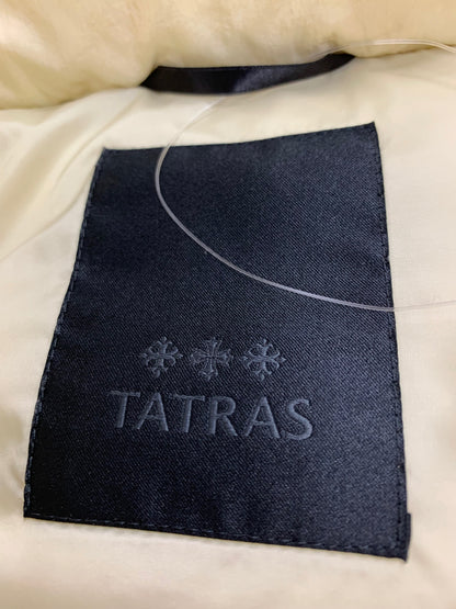 タトラス ORSIERA LTA18A4573 ダウンベスト 03 アイボリー ラクーンファー IT78OO0B4HG4