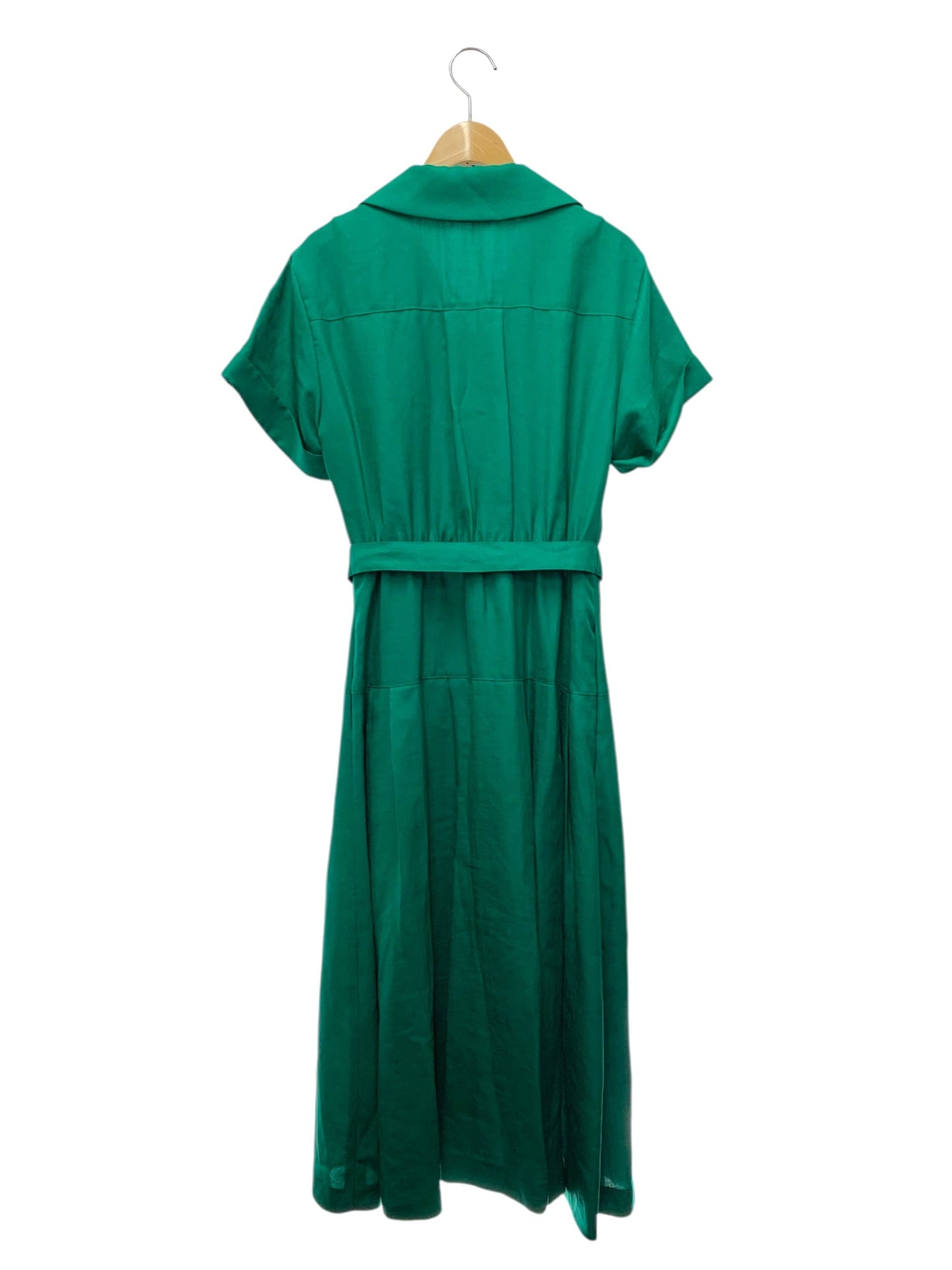 グレースクラス 02222 ワンピース 36 グリーン ゴールドボタン ITICS74512S4