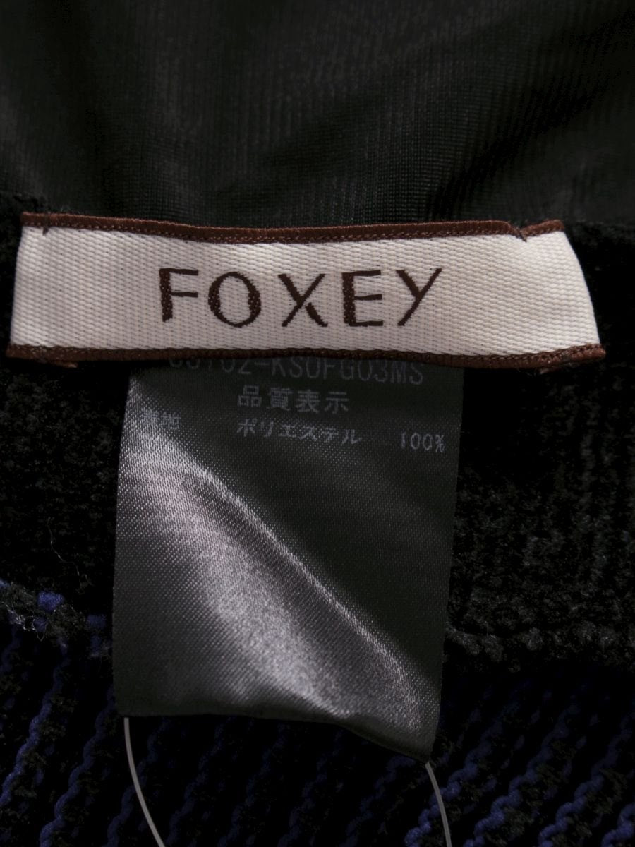 フォクシーブティック Knit Dress Millie 35102 ワンピース 42 ネイビー ITQMDUEBPX4G