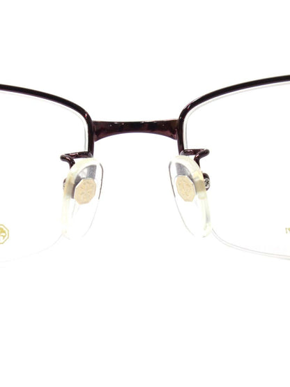 中村勘三郎 KN-2518 メガネ レッド チタニウム スクエア ITCVX62J48EC 【SALE】