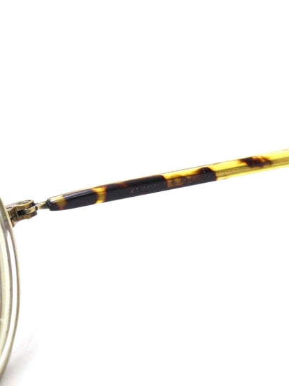 オリバーピープルズ OP-5 OV メガネ ゴールド メタルフレーム フルリム ラウンド 1990's (生産：オプテックジャパン期) ITBOU6ANKHJ0 【SALE】