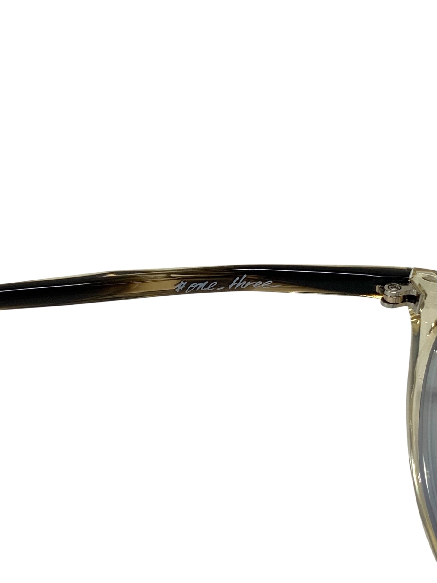 ワンスリー CA-05 メガネ 透明 セルフレーム ボストン ITO3U1AJONAW