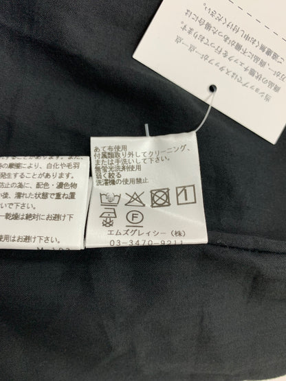 エムズグレイシー 611311 ワンピース 38 ブラック フリル ITNPGQSHKO5W