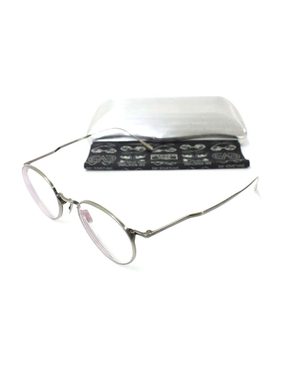 アイヴァン7285 193 眼鏡 メガネ ガンメタル シルバー チタン メタル