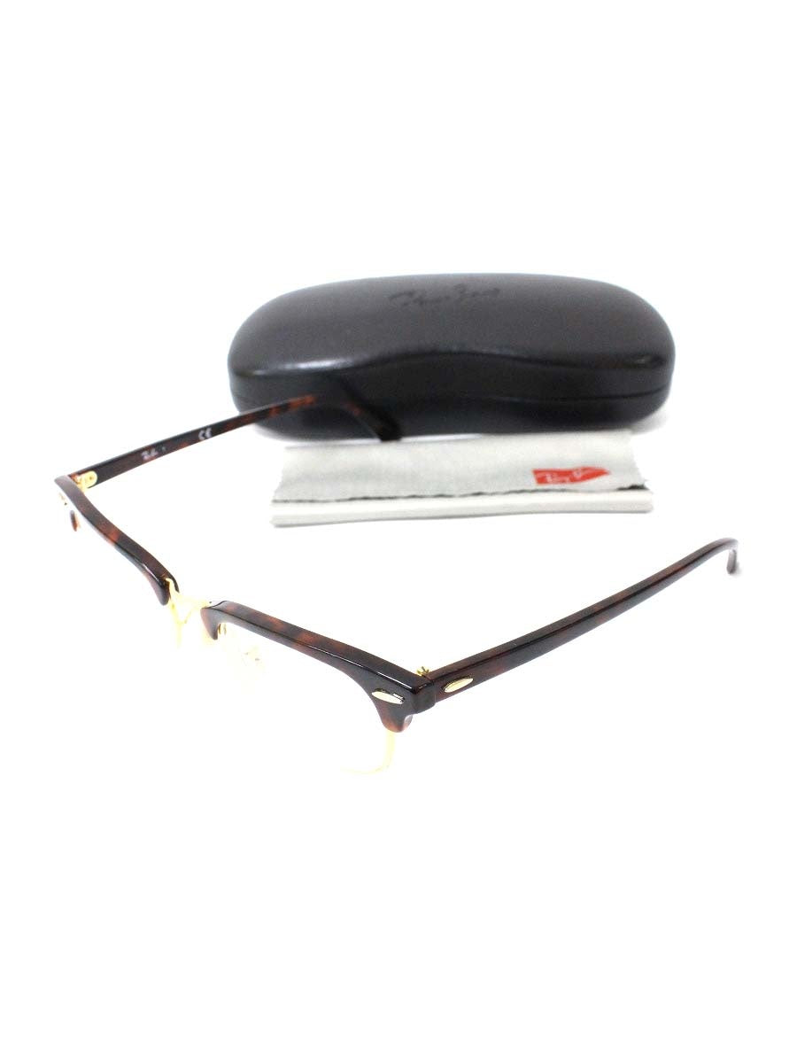 レイバン RB5154 メガネ ブラウン/ゴールド コンビフレーム フルリム ウェリントン ITP8IF5LTM22