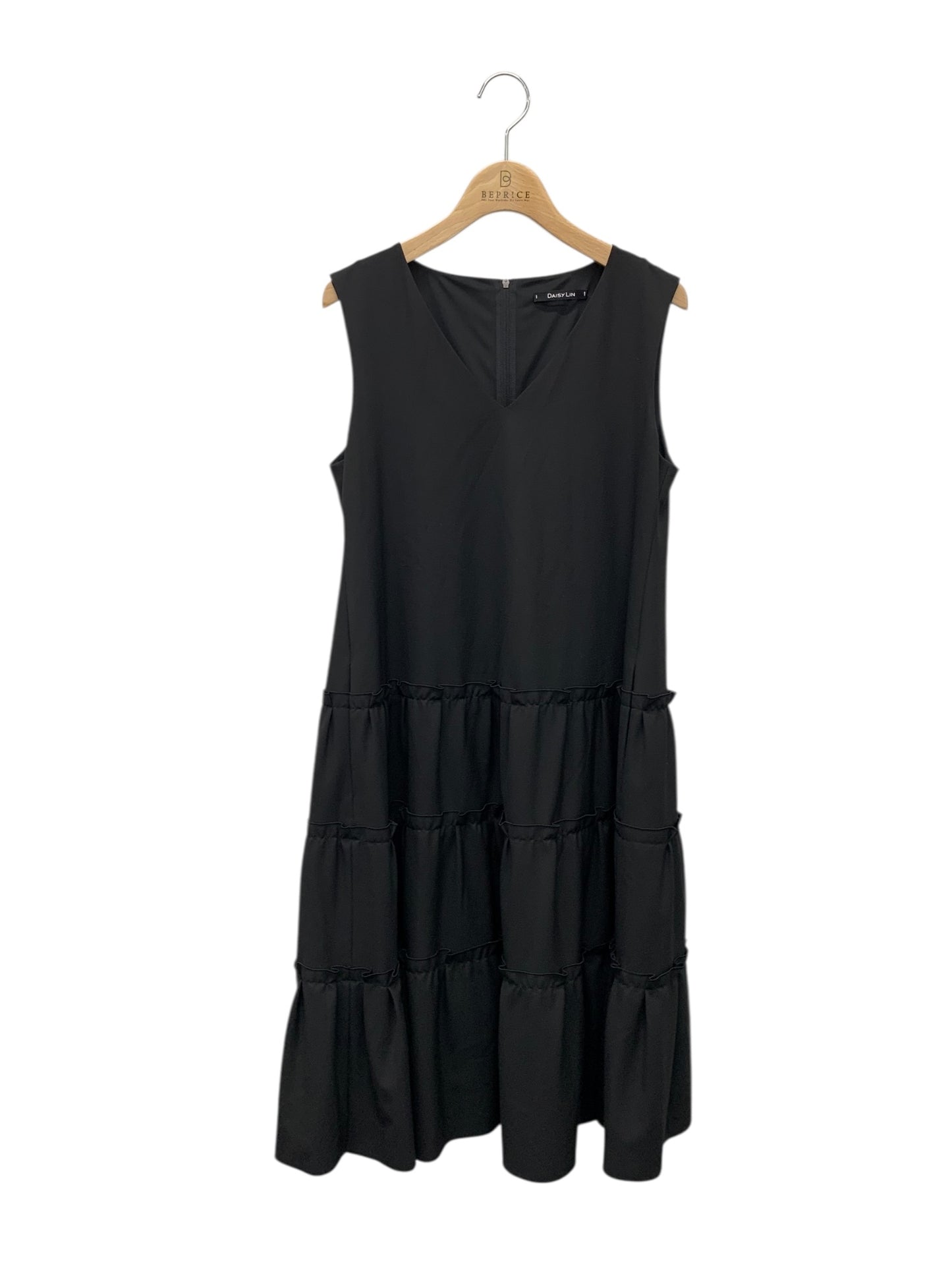 デイジーリン Dress Millefeuille V  06175 ワンピース 40 ブラック ITA1RSZHTE14