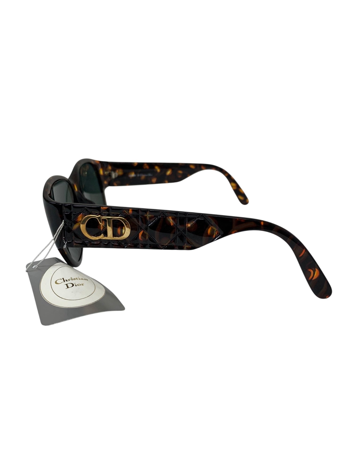 クリスチャンディオール CD2005A/S サングラス ブラウン CDロゴ セルフレーム フルリム ボストン IT66Q5OJ00UE