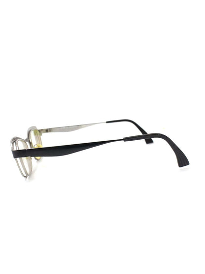 アンバレンタイン BGR04 眼鏡 メガネ ブラック/シルバー メタルフレーム フルリム スクエア ITL8RRSWVBQ0 【SALE】