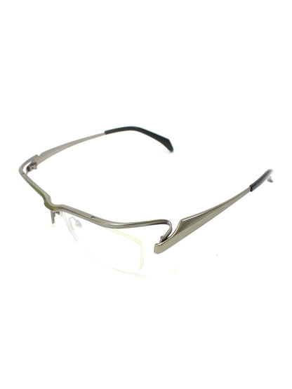 マサキマツシマ MF-1148 眼鏡 メガネ ガンメタル メタルフレーム ハーフリム スクエア ITI9Q8PA6XX0