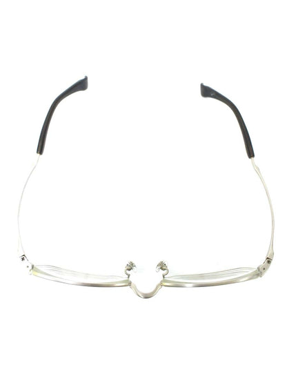 フォーナインズ S-662T メガネ シルバー メタルフレーム フルリム スクエア IT2MFNI78G1S