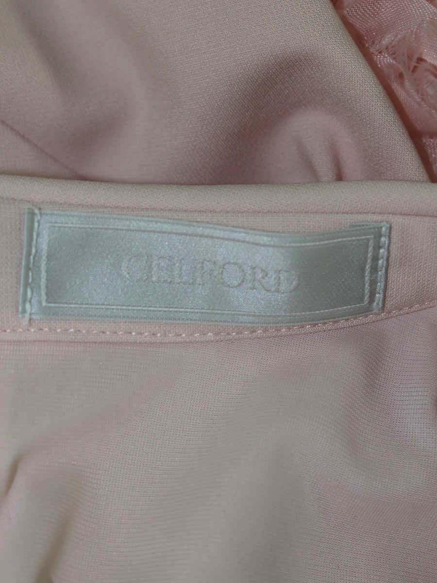 セルフォード 襟付きブラウス CWFB241068 38 ピンク フリル ITCIHJT1F9FC