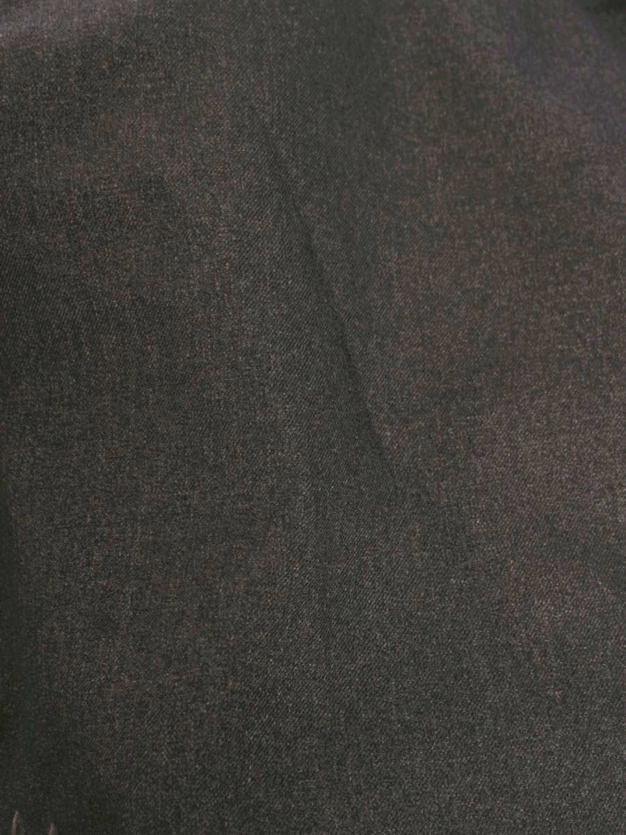 エムズグレイシー 011543 ワンピース 38 グレー レース 花 ウール 刺繍 ITGLFWRJ02SU