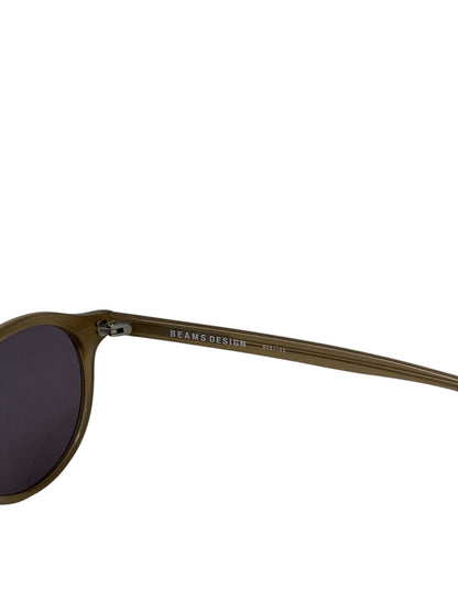 ビームス デザイン BDS-102 サングラス グレー セルフレーム ボストン IT59D97A8TA8