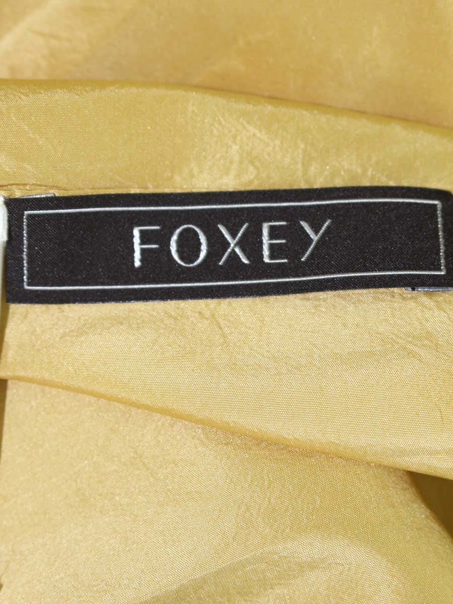フォクシーブティック スカート ドーリーノワール 39704 38 イエロー ITJFH7WYW15Q