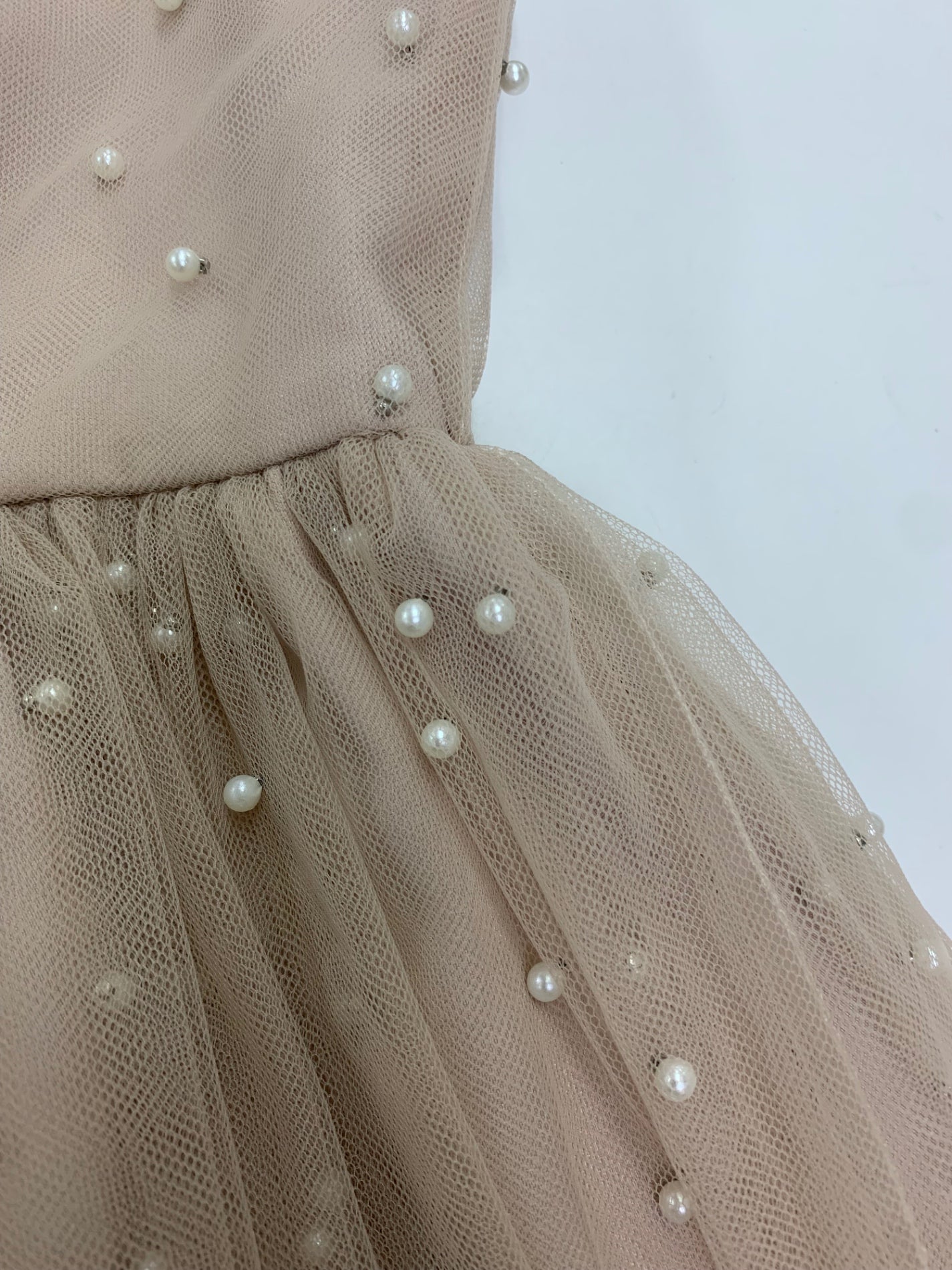 エイミーイストワール 118430068-0 ワンピース S ピンク パール ノースリーブ シフォン IT5DNO708BE0