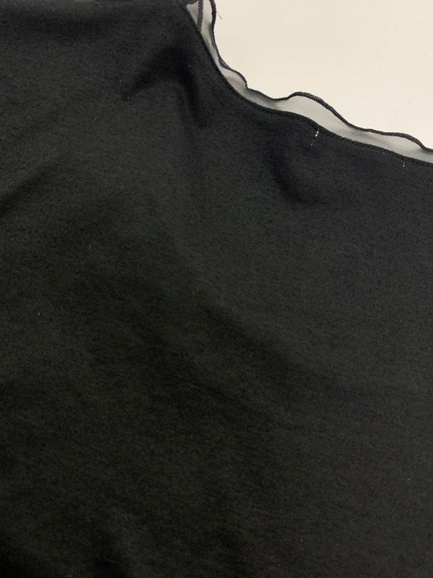 トゥービーシック W5P05-551-09 Tシャツ 2 ブラック フリル IT9C2XSTCWCG