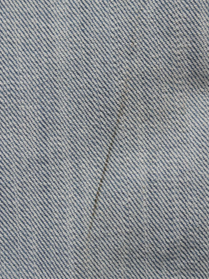 トゥービーシック W5R13-164-26 デニムパンツ 40 ブルー クロップド フリル IT36B84D8O1O