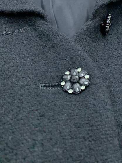 フォクシーブティック Jewel Tweed 34572 ジャケット 38 ブラック ITLTEGEG7EBS