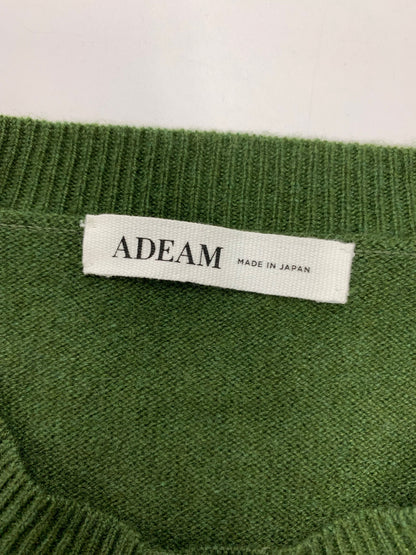 アディアム Dew Drop Cashmere Cardigan 43321 カーディガン XS グリーン カシミヤ IT9XSNKMG34C