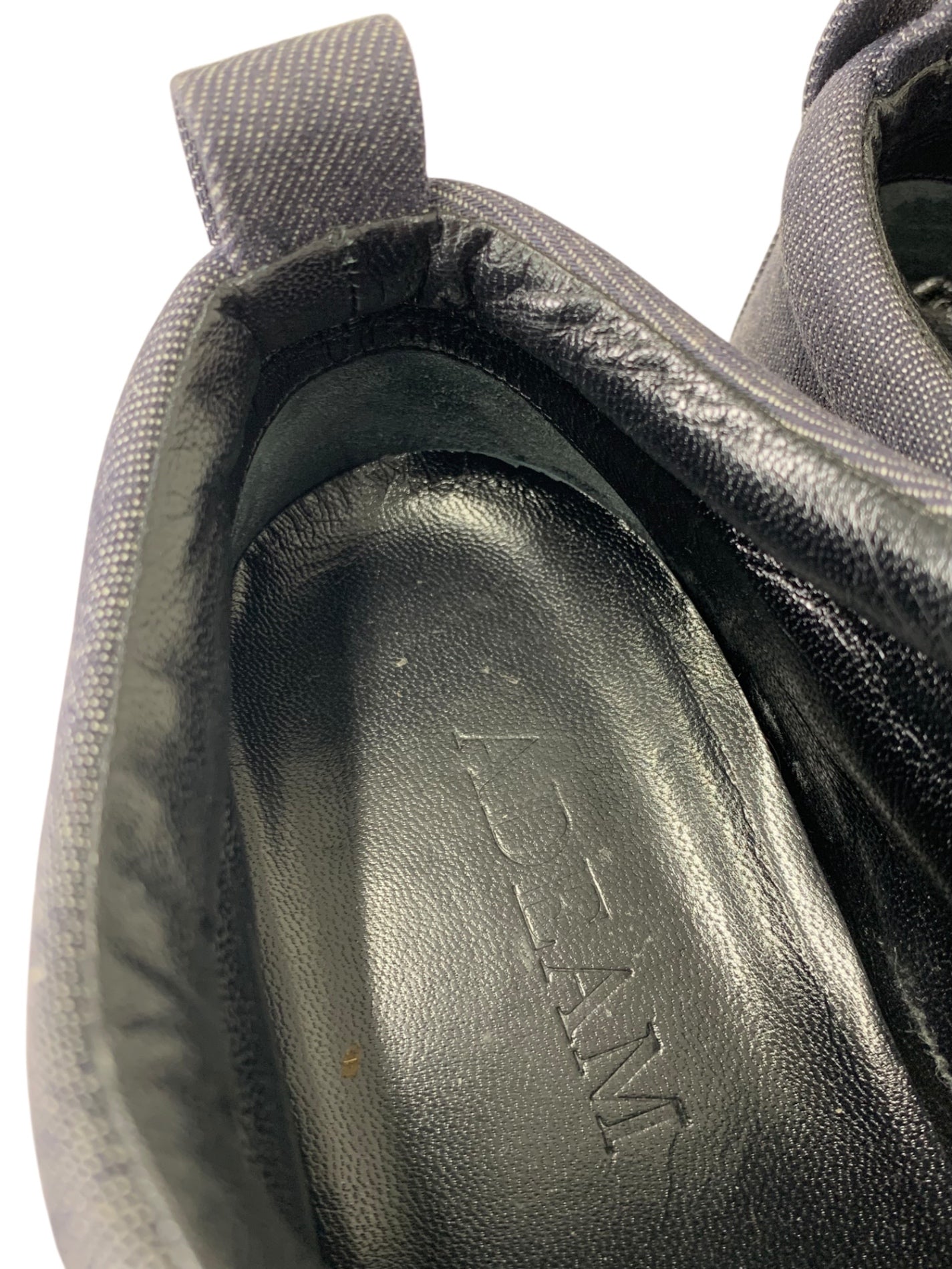 アディアム スニーカー 36 ネイビー リボン ITSEO9Q7VNC1