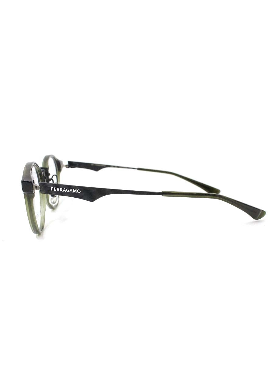 フォーナインズ フェラガモ SF9019  メガネ グリーン Salvatore Ferragamo チタニウム IT3EIRY853EU