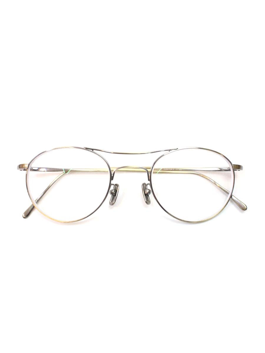 ルノア AviatorⅡP7 メガネ ゴールド メタルフレーム フルリム ボストン IT6ITGXI6G3W