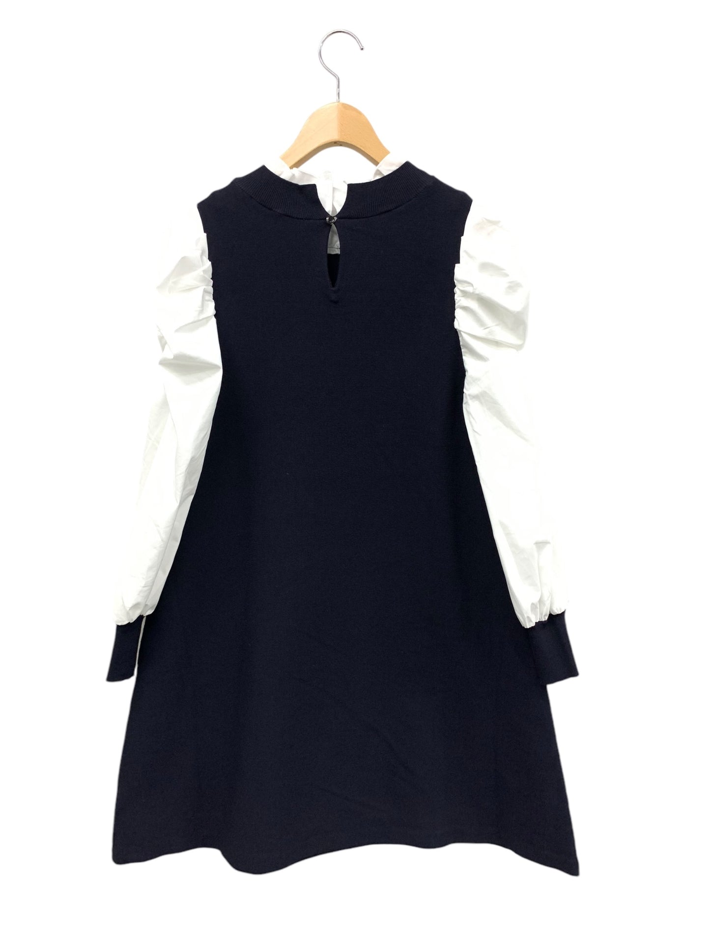 トッカラベンダー Retro Puff Knit Dress  KRTUIW0320 ワンピース S ネイビー ニット ドレス ITNRHCVPOUBG