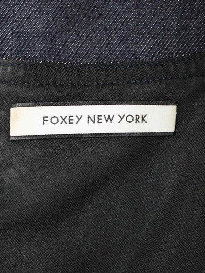 フォクシーニューヨーク Monroe Denim Dress 41679 ワンピース 40 ネイビー ITNVVN68BF7K