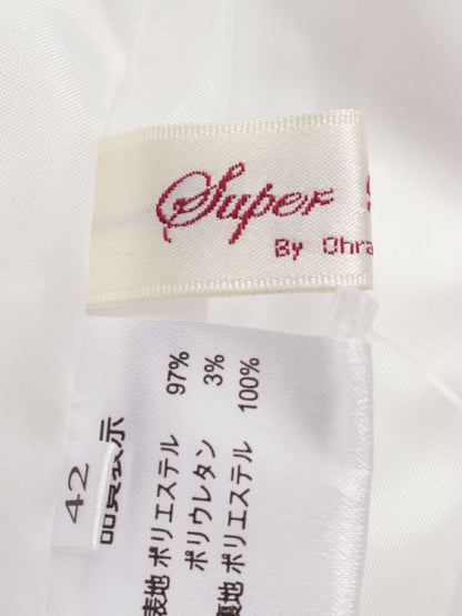 スーパービューティー スカート 42 ホワイト チェリー柄 ITTL9B4PC8S0 【SALE】