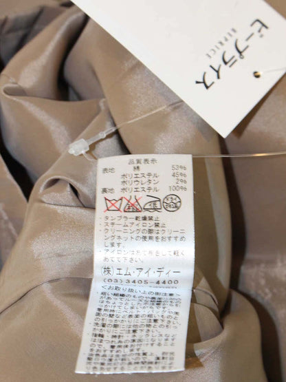 エムプルミエ ワンピース 34 ブラウン 七部袖 IT0ECB9LMVMK
