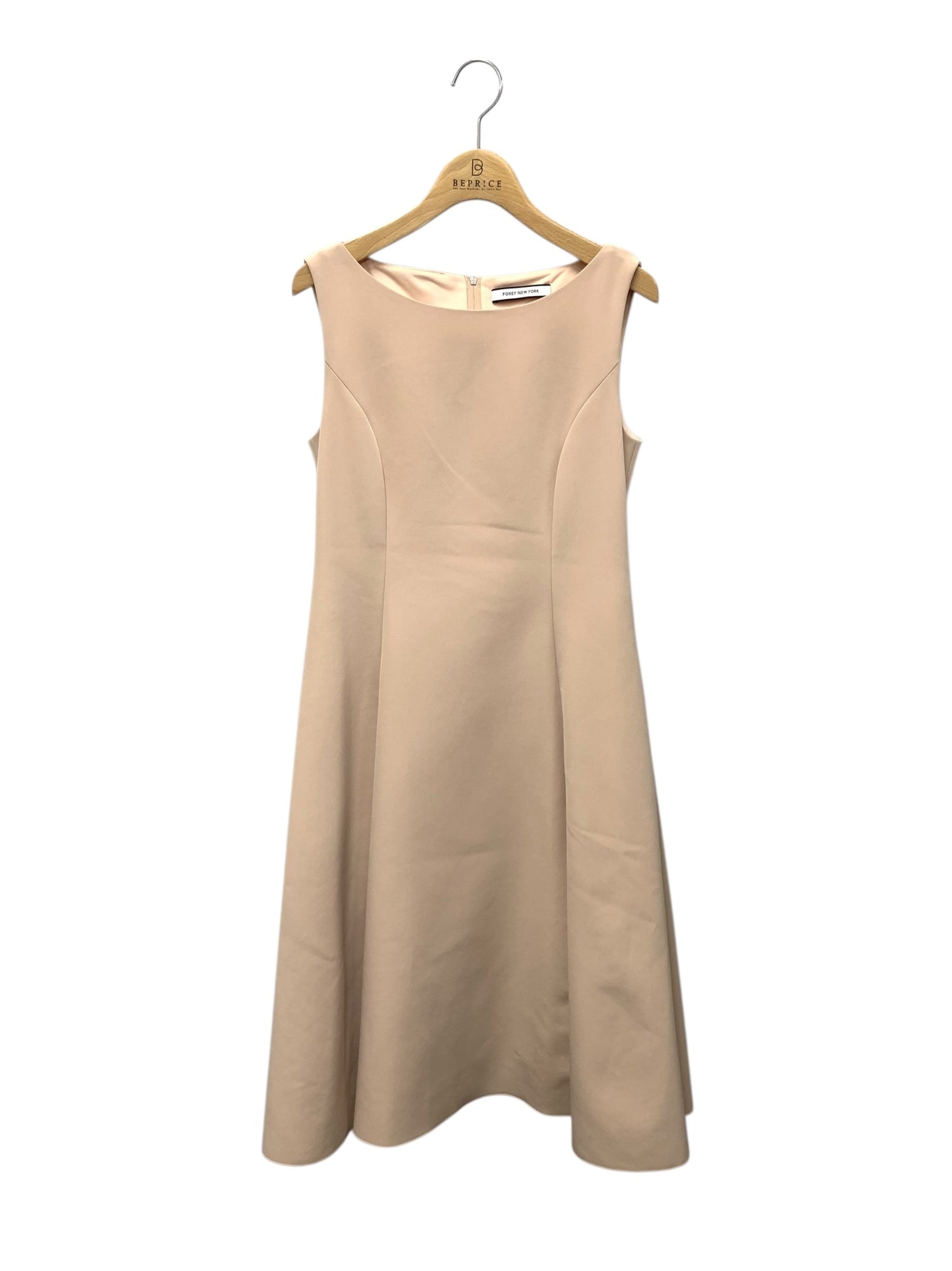 フォクシーニューヨーク Hydrangea 41016 ワンピース 38 ベージュ ITA3WVC65IPG