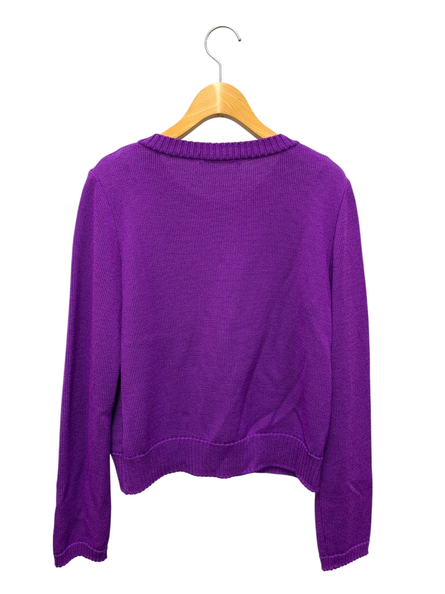 ルネ 6342187 カーディガン 36 パープル ウール ITVY4J8AB84O 【SALE】