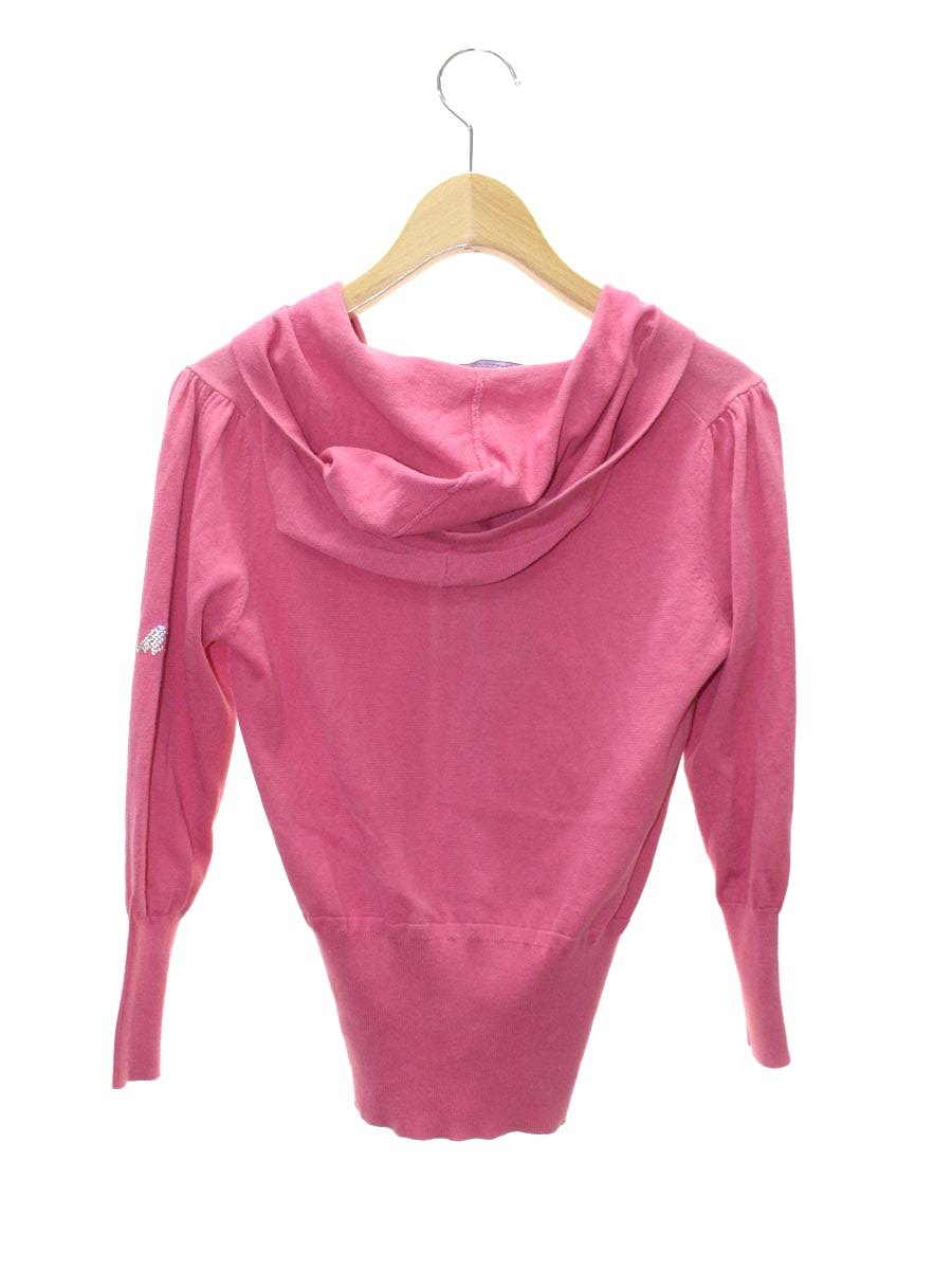 エムズグレイシー 528134 ジップパーカー 38 ピンク ニット IT3283L06RMG