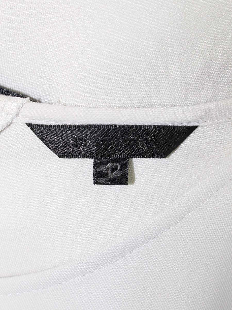 トゥービーシック W5P07-887-06 チュニック 42 グレー カットワークフラワー ITP5JG2F4MEG