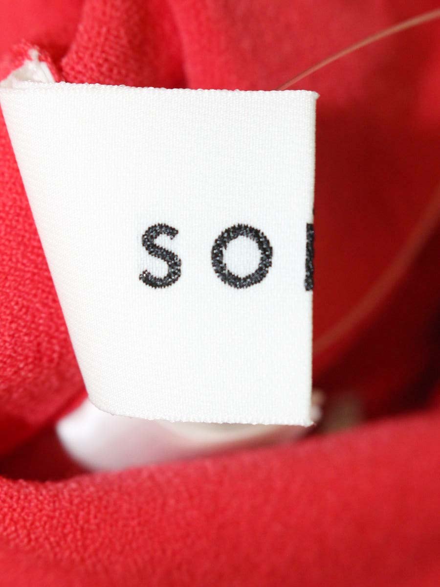 ソージュ S-00-NT-011 カーディガン レッド ITAM9GOO1NR4