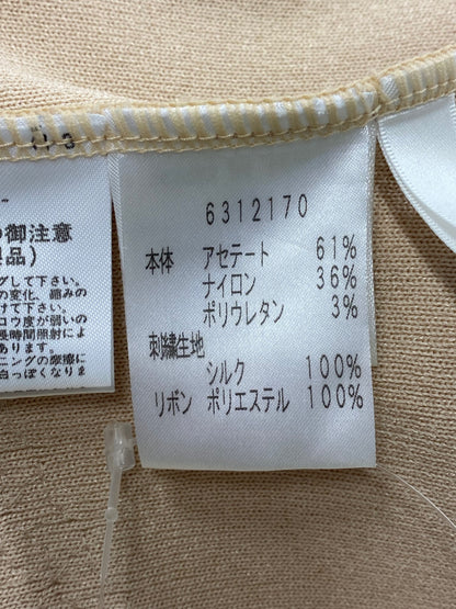 ルネ 6312170 ボレロ 38 ベージュ カーディガン フリル パフスリーブ ITBGWROEGN1C