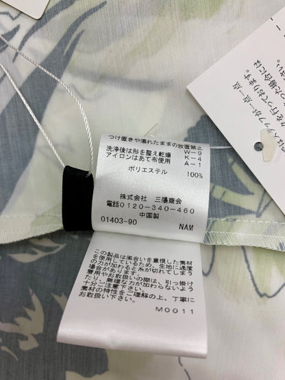 トゥービーシック チューリップグレースプリント ブラウス W5M07-725-70 42 グリーン 25SS ITA55MQK2I8A