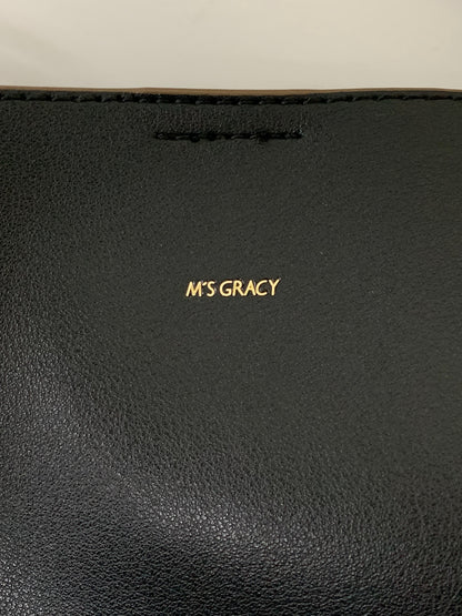 エムズグレイシー Bi-Color Tote Bag 994105 トートバッグ ブラック IT3LCP0XHMW8 【SALE】